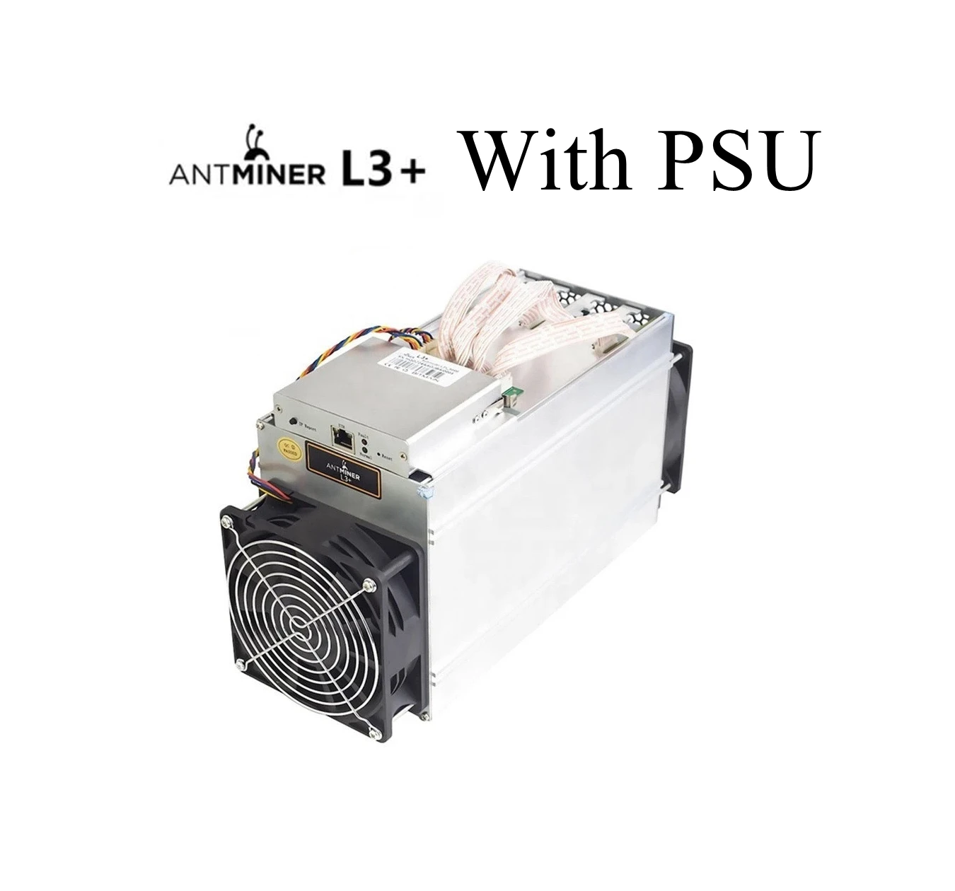 Scrypt Crypto Miner 504 MH/s with PSU Bitmain Antminer L3+ 