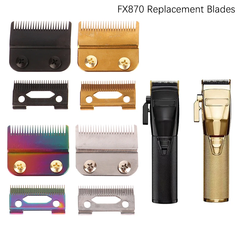 Description Picture 2 of itemProfessional 2 Hole Replacement Blades Set Ceramic Moving Cordless Hair Clipper Trimmer Razor Cutter Head for Wahl 8148 Cutting