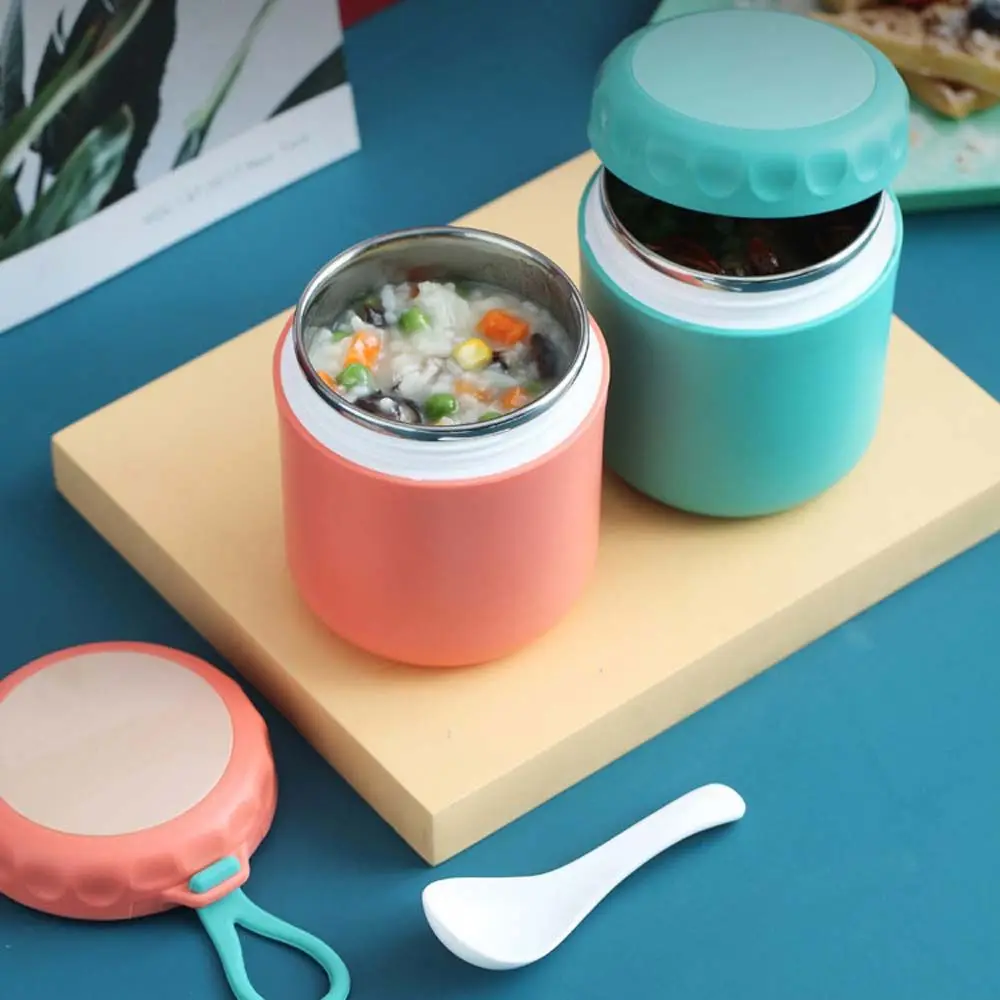 

Insulated Portable Drinking Cup Stainless Steel Office Student Soup Cup Lunch Box Food Container Thermal Jar