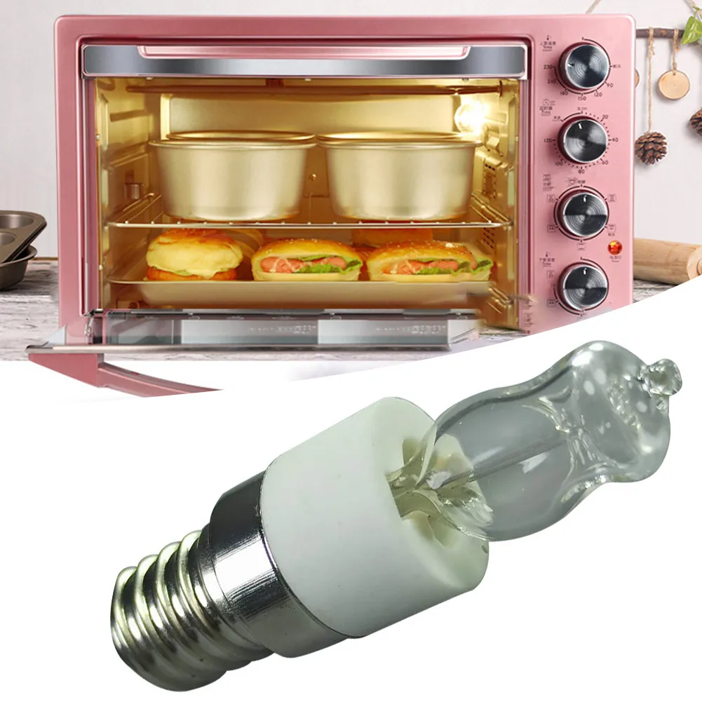 40/50W E14 Oven Light High Temperature Resistant Durable Halogen Bulb Lamp Dryer Microwave Bulb For Refrigerators Ovens Fans