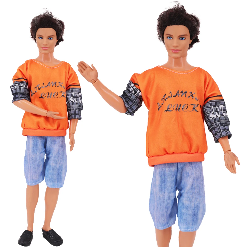 25 Style Ken Babies Doll Clothes Sportswear Prince's Daily Clothing Overcoat for Barbies 30 Cm Ken Boy Clothes,Birthday Present 4