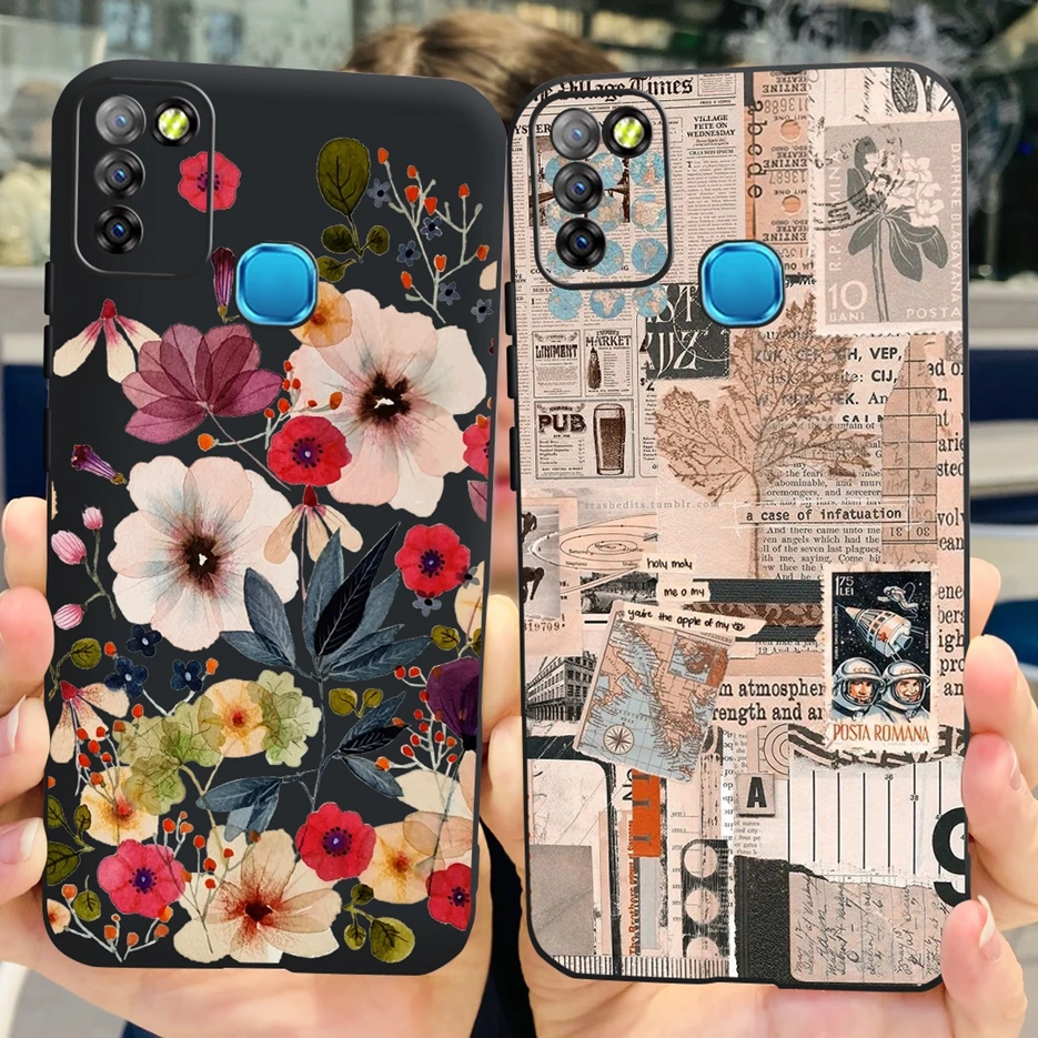 Luxury Painted Bumper Phone Case - Stylish Protective Back Cover