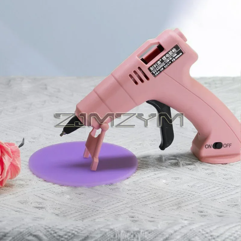 Hot Melt Glue Gun Hot Glue Gun Cordless Glue Gun Wireless Hot Glue Gun USB Charging Mini Melt Glue Guns for Home Handmade Crafting DIY Gun