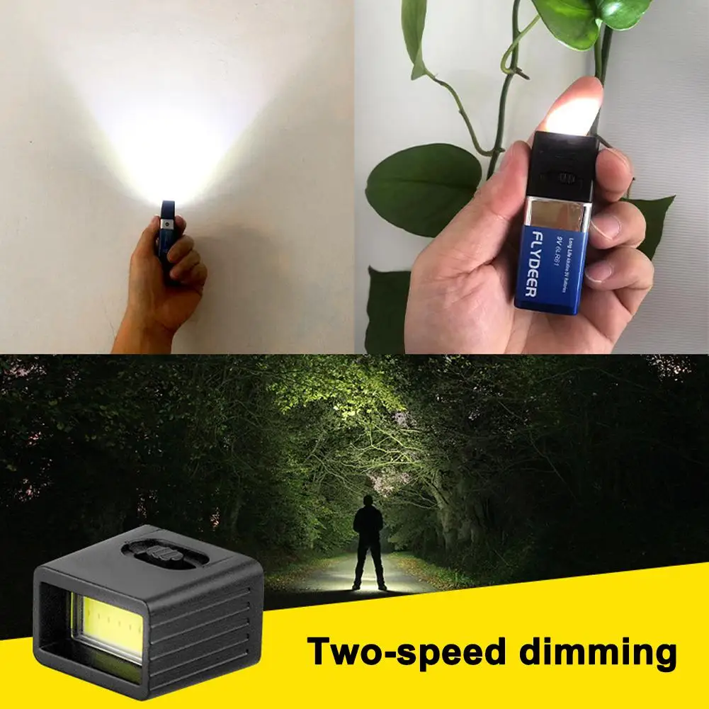 Portable 9V Battery Outdoor Work Light