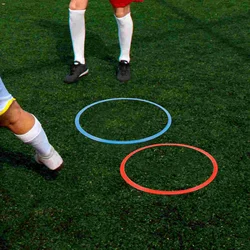 6PCS Training Group Soccer Training Rings Agility Rings ABS Training Group Soccer Training Rings Drills Training Equipment Pace