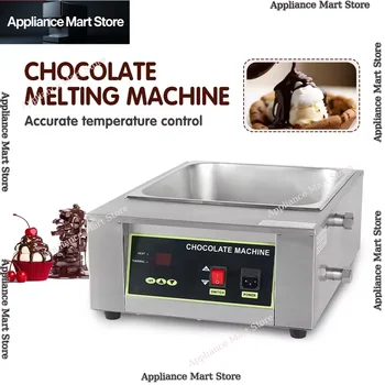 Electric Chocolate Melting Machine Digital Display Chocolate Melting Furnace Tempering Machine Heating Stov 1/2/4 Lattice WHYY 1