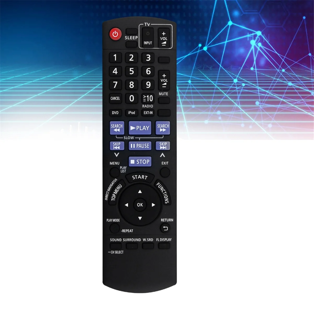 파나소닉 홈 시어터 리모컨 교체, 리시버 SC-PT480, SCPT480, SAPT480P, SA-PT480 SC-PT480P-K SAP-T480P, N2QAYB000514
