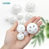 30/50/100pcs Plastic Rattle Bell Balls Squeaker Baby Toys DIY Rattle Beads Noise Maker Repair Fix Dog Plush Doll Babies Supplies 1