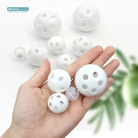 30/50/100pcs Plastic Rattle Bell Balls Squeaker Baby Toys DIY Rattle Beads Noise Maker Repair Fix Dog Plush Doll Babies Supplies 1