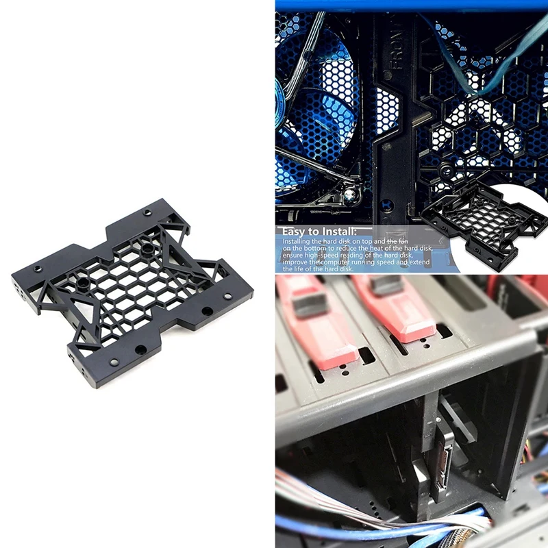 

Монтажный кронштейн для вентилятора SSD HDD 5,25-3,5 дюйма 2,5 дюйма