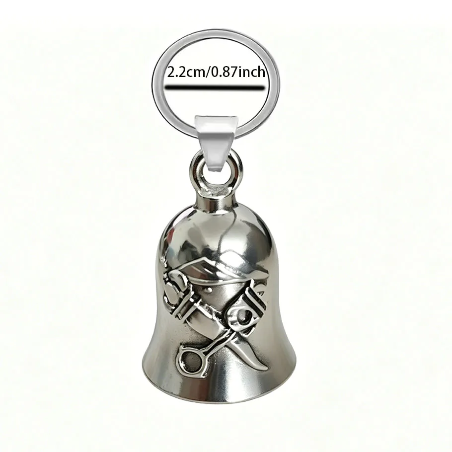 Men's Motorcycle Riding Tool Bell Keychain Accessory