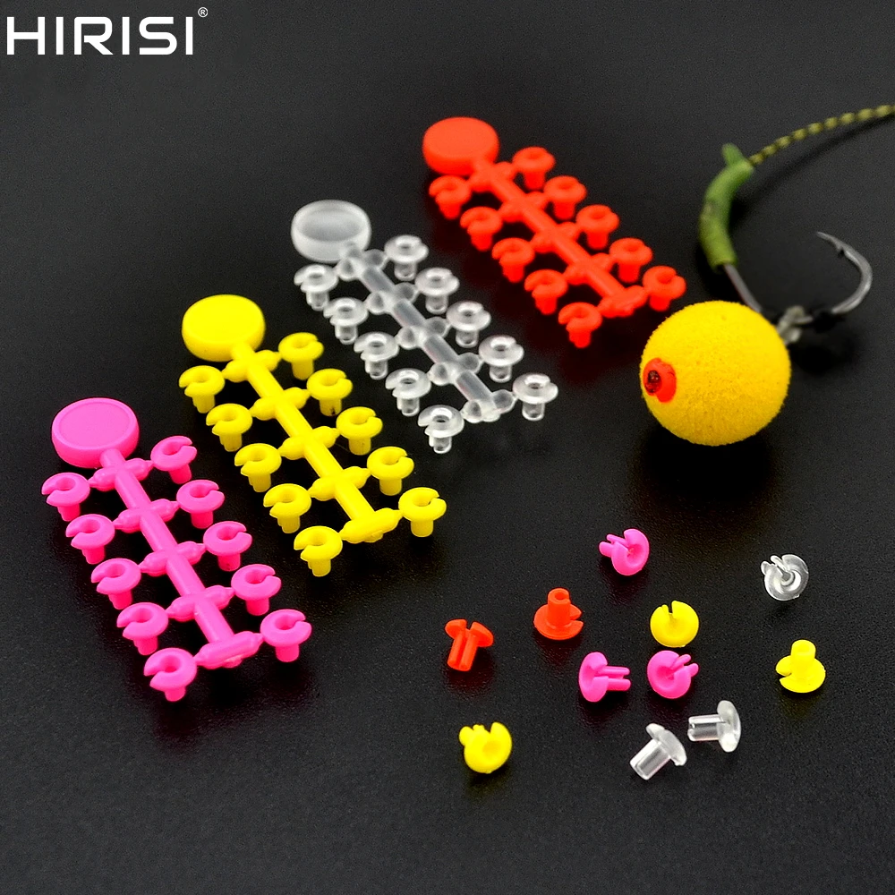 Description Picture 2 of item10 Cards Bait Floss Cap Bait Stop Beads For Carp Fishing Boilie Baits Fishing Terminal Tackle AH170