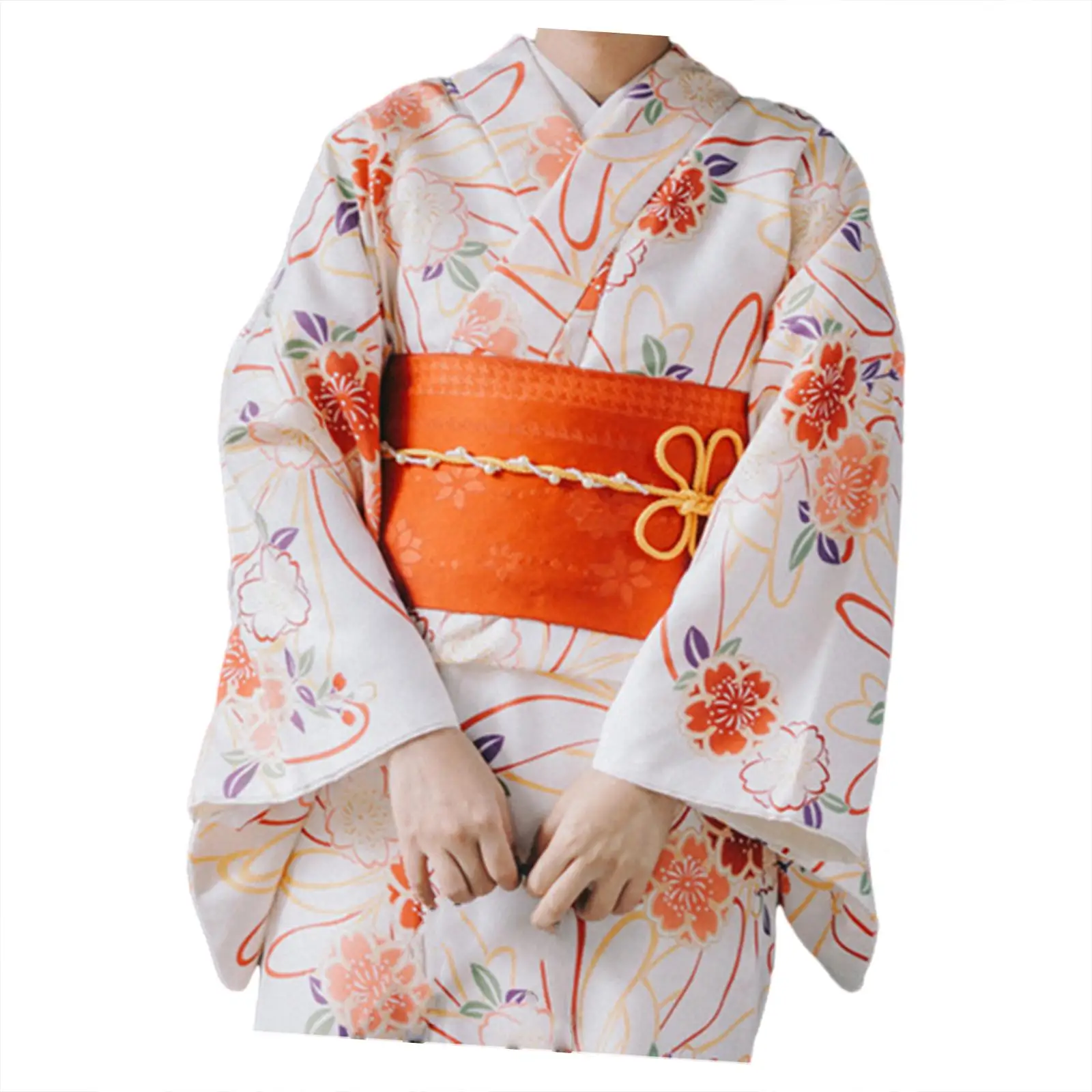 

Women's Japanese Kimono Loungewear Comfortable Japanese Female Costume Bathrobe for Home Valentine Stage Performance Fancy Dress