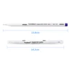 1Pcs Surgical Skin Marker Pen Ear Nose Piercing Facial Beauty Eyebrows Tatoo Eyelash Grafting Makeup Tool Waterproof Blue White 5