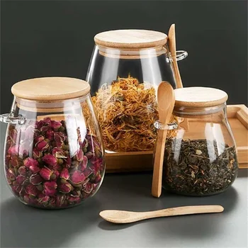Glass Jar Storage Container 1