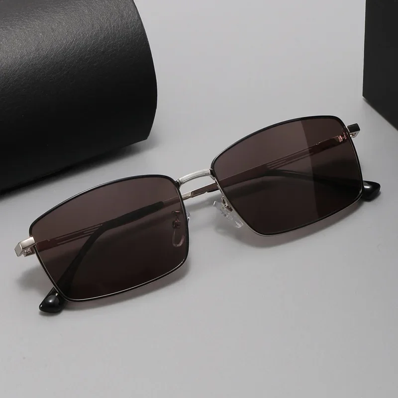 

New Fashion Metal Men's UV Polarizing Sunglasses Driver Driving Sunglasses Fishing Glasses Men Tide