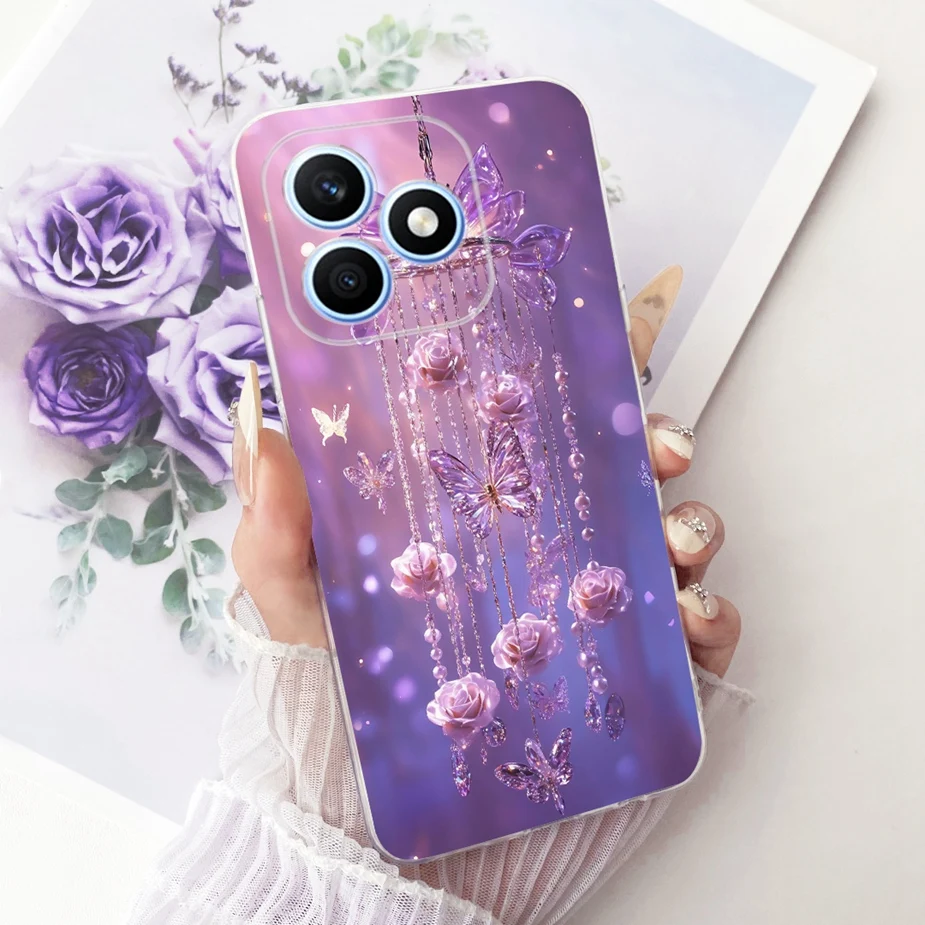 Luxury Butterfly Painted Soft Silicone Phone Case - Stylish & Slim Cover