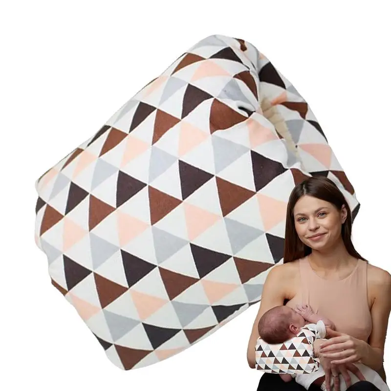 Cozy Cradle Pillow Anti-Spitting Support Head Pillow Bottle Feeding Comfortable Soft Arm Hole Mom Newborn