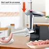 Electric Meat Grinder Ultra Powerful Automatic Meat Grinder Sausage Stuffer Food Grinder Sausage for Home Kitchen Use US/EU 3