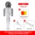 studio microphone Kinglucky WS858 Portable Bluetooth Compatible Karaoke Microphone Wireless Professional Speaker Home KTV Handheld Direct Sales gaming mic Microphones