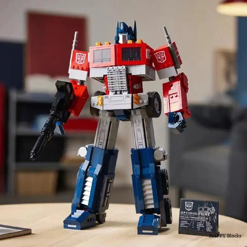

Робот-трансформер детский, 1508 шт., 10302 Optimus Prime