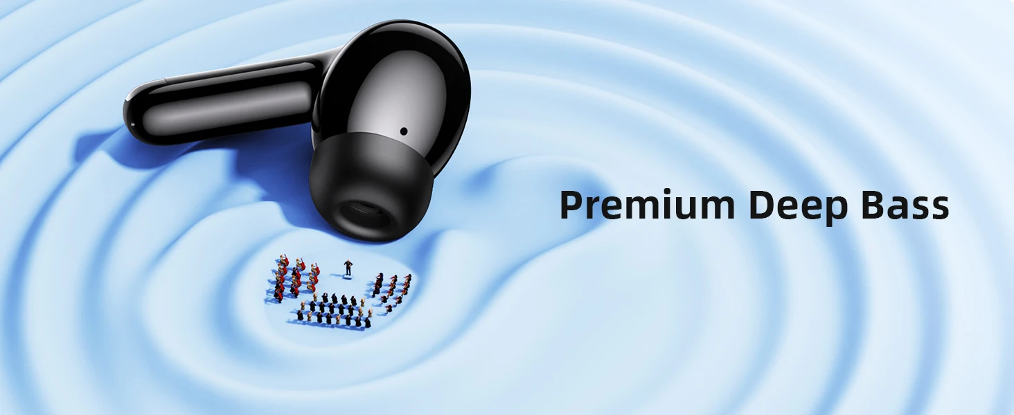 Description Picture 5 of itemWireless Earbuds 76Hrs Playtime Ear Buds Bluetooth Headphones IPX7 Waterproof Sports Headset with Mic