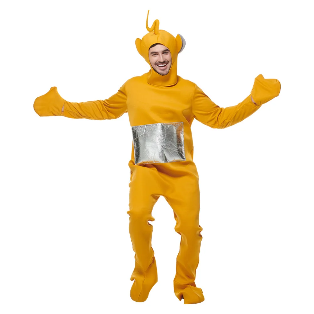 Adulto Teletubbies Costume Cosplay tuta divertente Tinky Winky Dipsy  Laa-Laa Po Halloween natale carnevale Costume vestiti