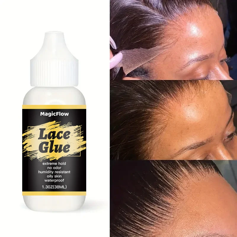 Lace Glue Invisible Strong Hold Waterproof For Lace Wig Toupee Frontal Closure Adhesive Glue And Remover