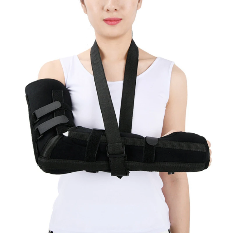 

Elbow Joint Fixation Belt Arm Fracture Fixation Splint Forearm Fracture Bracket Sprain Protector Sling Medical Fixation Belt