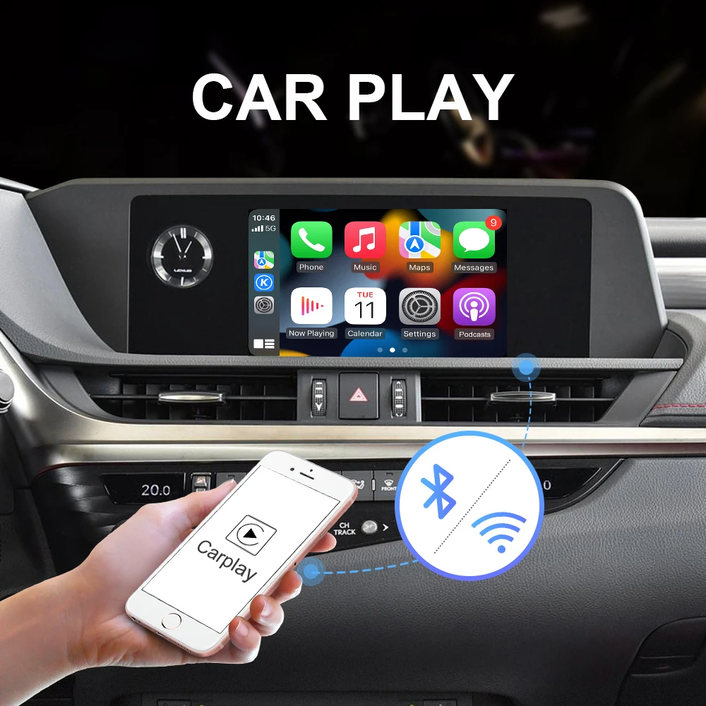 Lexus NX UX GS RX LC LS LM ES 2017  idar r Carplay -ȵ̵ ڵ  CarPlay ̷  ڽ ׷ ý