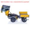 LESU 1/14 RC Hydraulic Metal Dump Truck Tipper 6MDX-B Remote Control Car Model Unpainted Kits With Light Sound ESC Motor TH23010 4