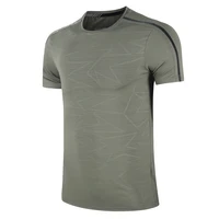 Jogging Short Sleeve Running Training Exercise Fashion Ultralight Tee Breathable Workout Tee Men Quick Dry Gym Print Shirts 1