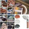 Shower Head Replacement Filter Anion Mineral Beads Stones Balls for Bathroom Purifying Water 3 Kinds Diameter 4