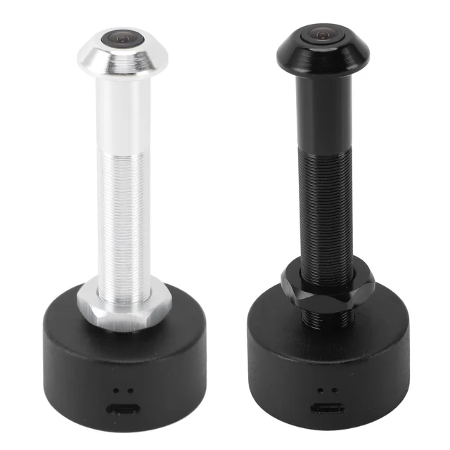 Digital Door Viewer Mobile Detection 170° Wide Angle Lens 1080P HD Smart Peephole Camera Sturdy Lens with APP for Home Security 5