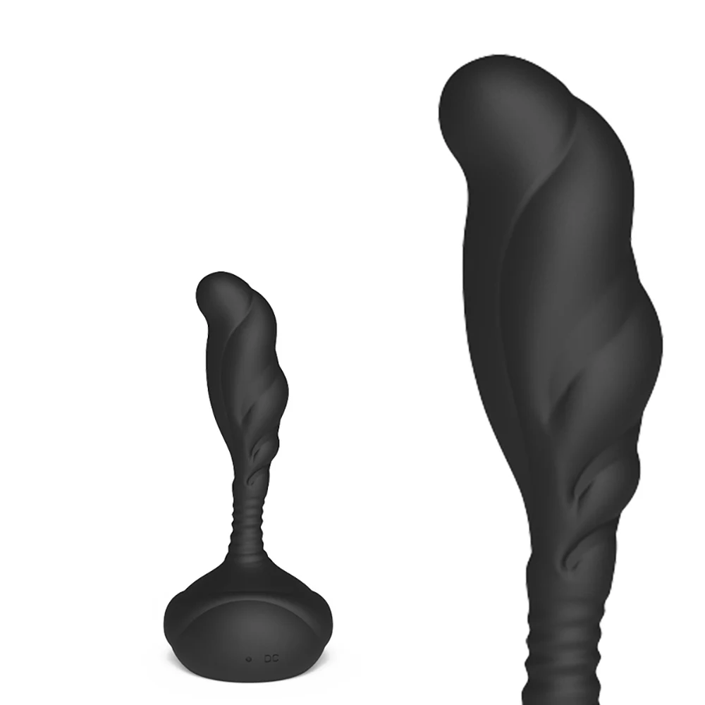 Vibrating Anal Beads Butt Plug For Men With 10 Speed Stimulation_voghion.com