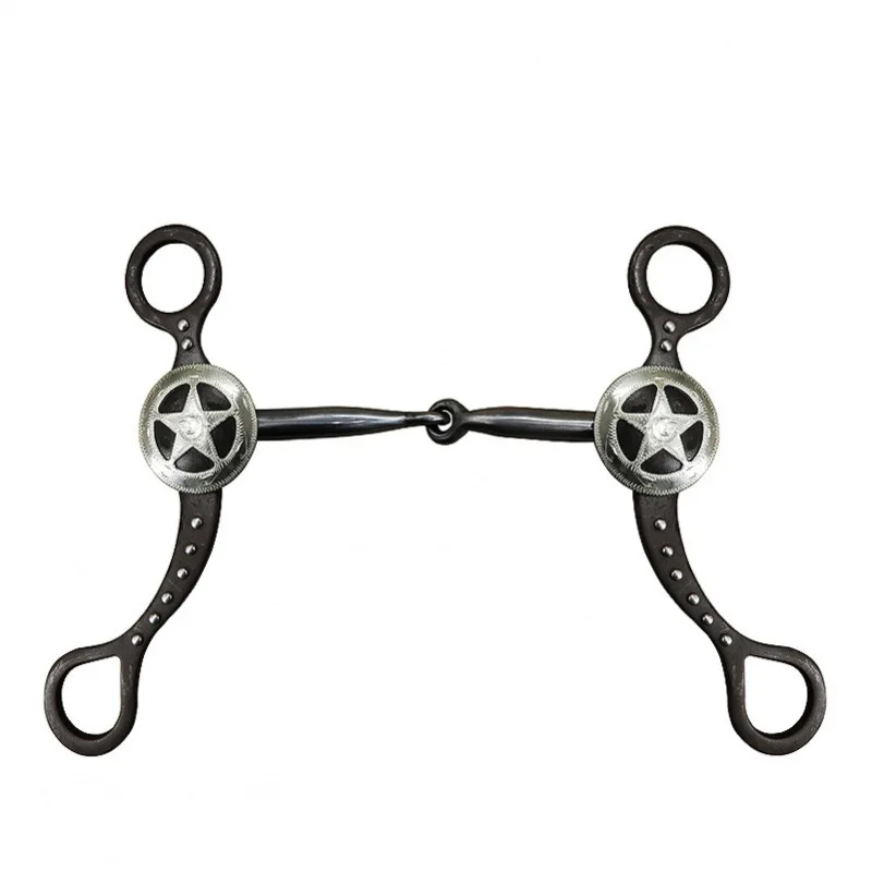 105/115/125/127/135mm Stainless Steel Horse Gag Bit Snaffle Bite Horse Chew Horse Training Equipment Equestrian 2