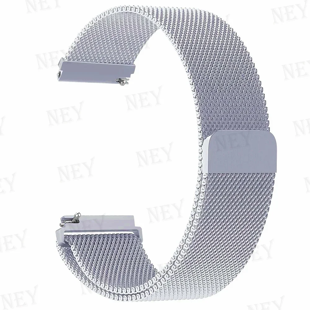 Premium Milanese Loop Strap - Elegant 20mm/22mm Adjustable Metal Bracelet Band