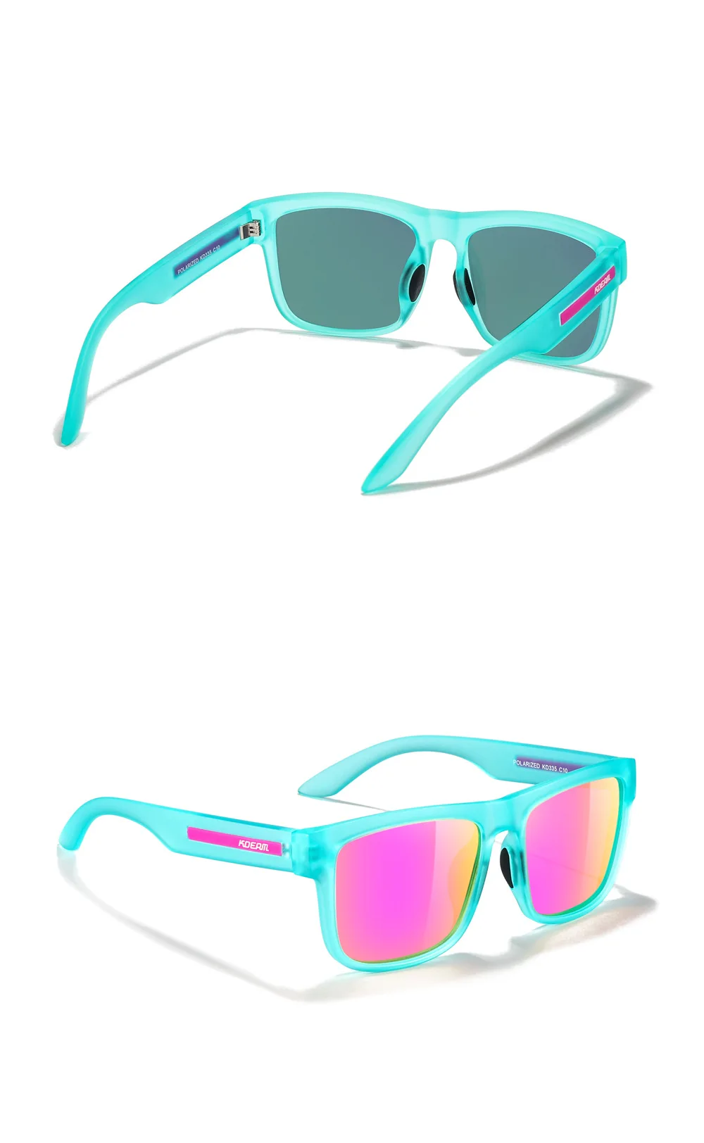 KDEAM Sports Männer Outdoor Myopie Sonnenbrille Klassische Frauen Polarisierte Mode Brille Rezept Optik Brillen -0,50 bis -6,0 – Detail 23