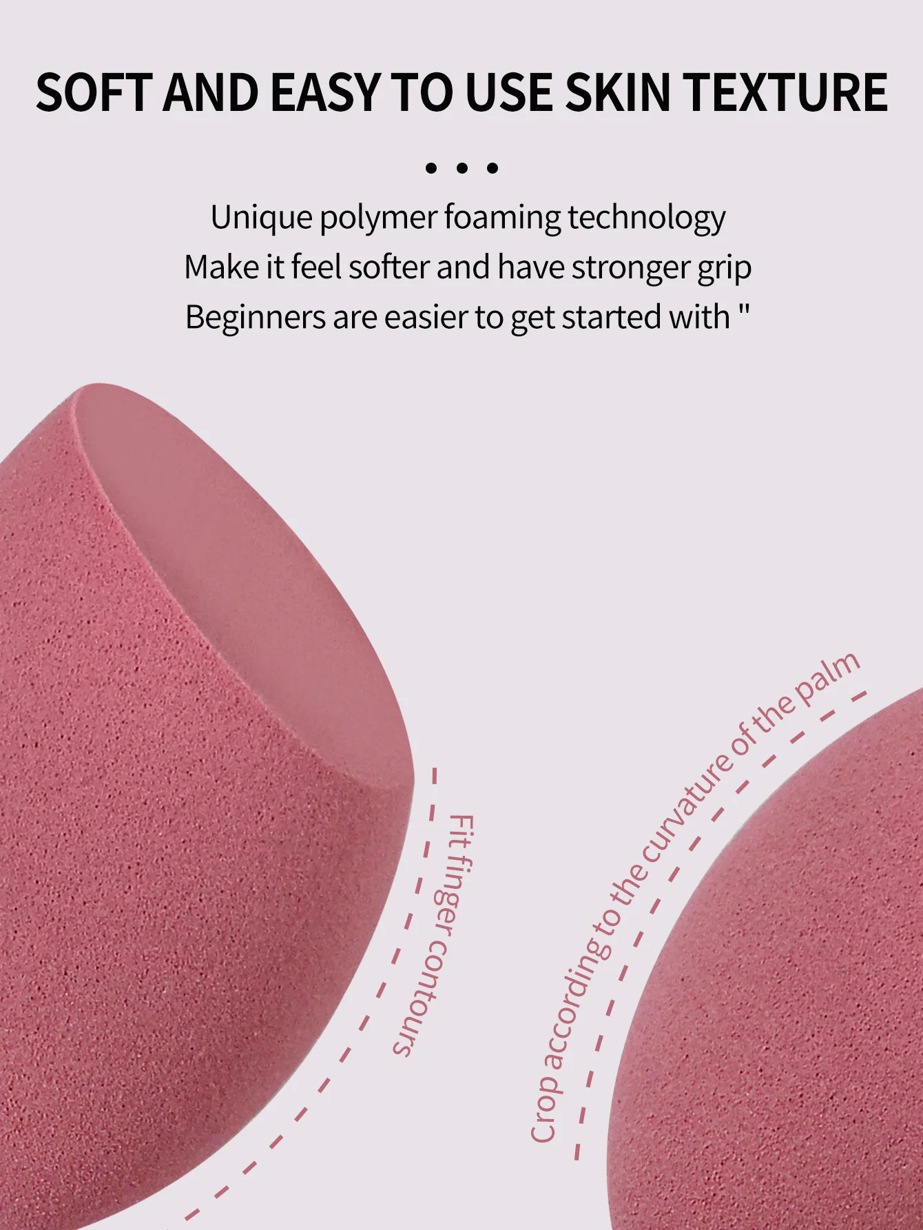 50PCS Mixed color Makeup Sponge,Suitable For Cream & Powder Concealer, Loose Powder Makeup Applicator Random mixing of colors 4