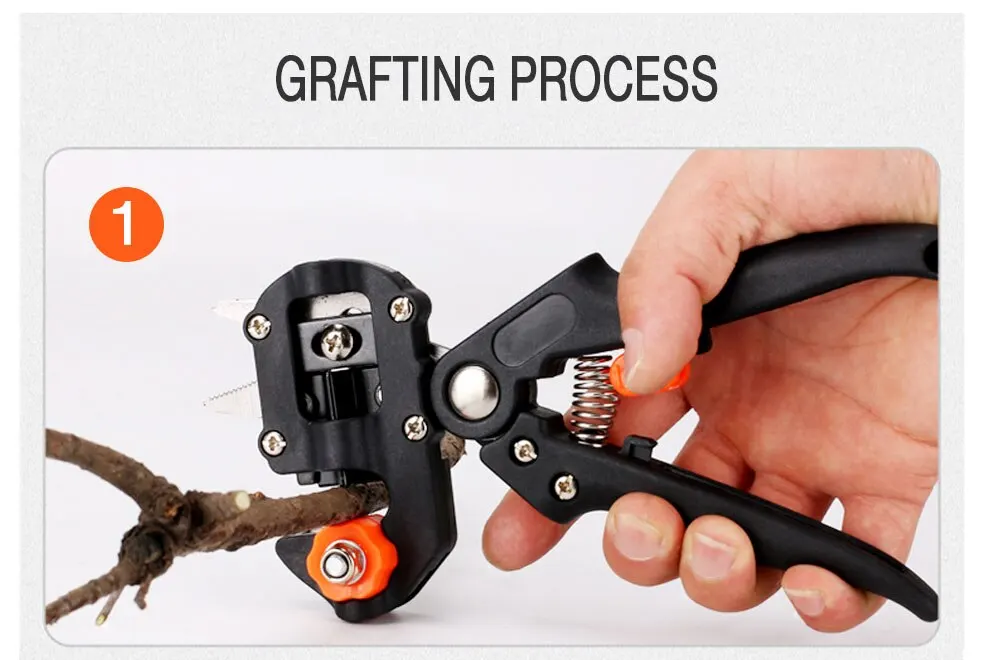 Description Picture 6 of itemGarden Tools Professional Farming Pruning Shears Grafting Scissor Fruit Tree Vaccination Secateurs Pruning Cutting Knife