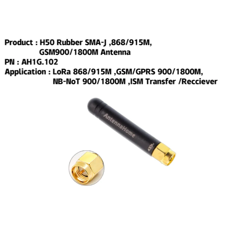 2pcs 868/915MHz GSM900/1800MHz Wifi Antenna Drone Antenna LoRa Antenna Outdoor Antenna Receiver Antenna FPV Antenna Aerial Antenna Active Antenna for LoRa GSM/GPRS NB-loT ISM TRF/RCV AH1G.102