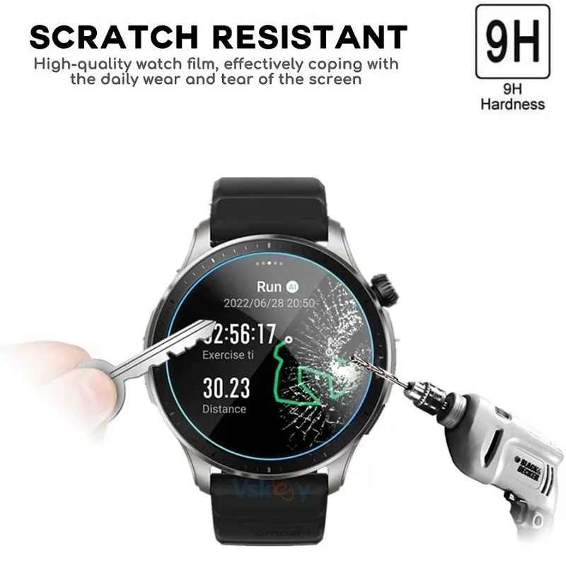 3PCS Ʈ ġ ũ  Amazfit GTR4  ȭ  Ƽ ũġ ʸ Amazfit GTR 4