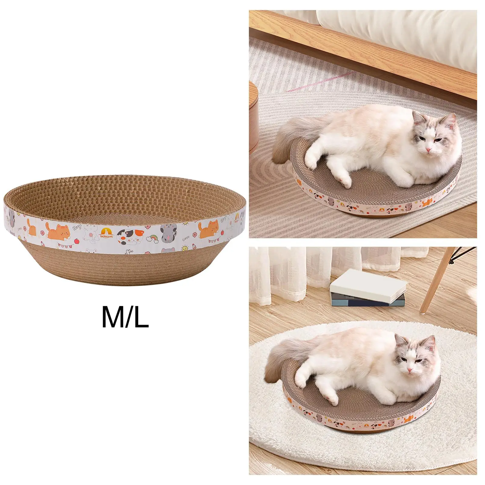 고양이 긁기 패드, 잠자는 애완 고양이 침대, 고양이 긁기 소파