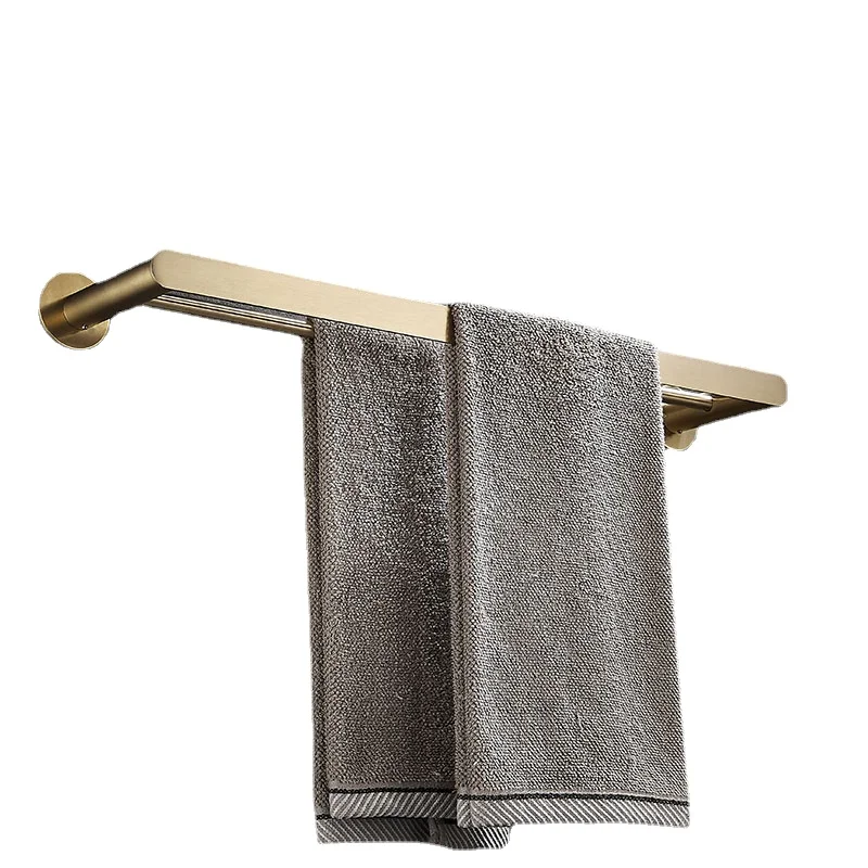 Wyj Stainless Steel Bathroom Towel Rack Single Rod Bathroom Towel Double Rod умный полотенцесушитель xiaomi o’ws intelligent electric towel rack constant temperature silver mj120