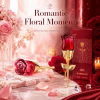 WARMKISS Midnight Rose Parfum pour femme, longue tenue, frais, Eau de Parfum 50ml, senteur florale naturelle de niche, pour rendez-vous romantique 2