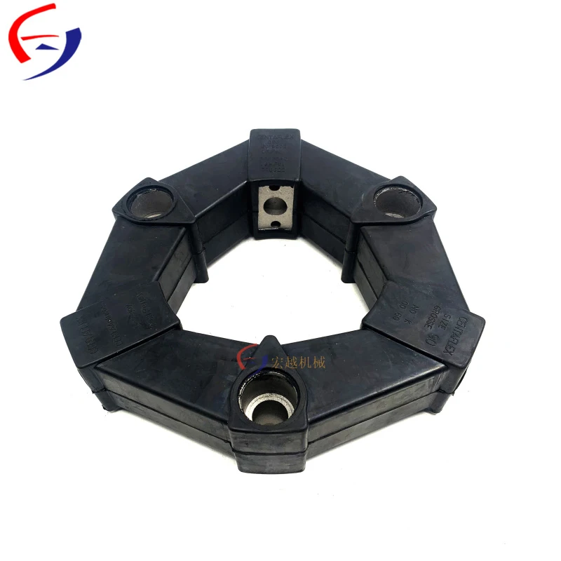 90as coupling flexible material rubber shaft for excavator parts