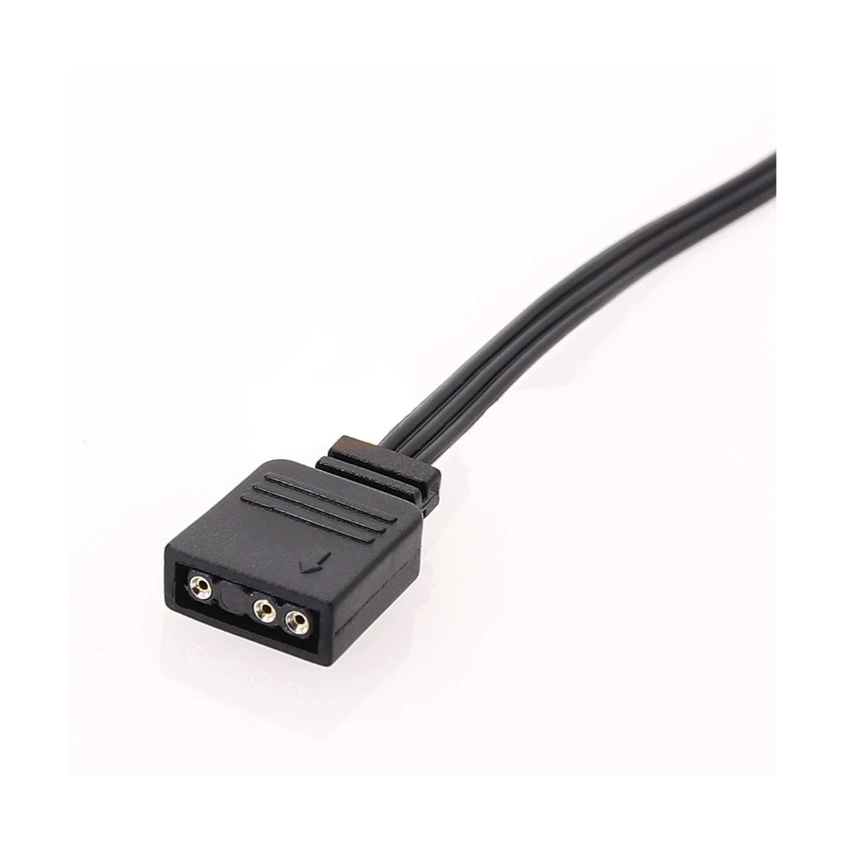 For Corsair 3PIN RGB to Standard ARGB 3-Pin 5V Adapter Connector RGB Cable for Corsair Fan/Hub/Lighting Node/Commander