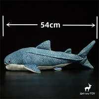 Whale Shark High Fidelity Anime Cute Ocean Plushie Gaint Fish Plush Toys Lifelike Animals Simulation Stuffed Doll Kawai Toy Gift 2