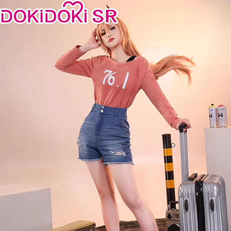 DokiDoki-R Manga Anime Chainsaw Man Cosplay Power Cosplay Costume Red –  dokidokicosplay