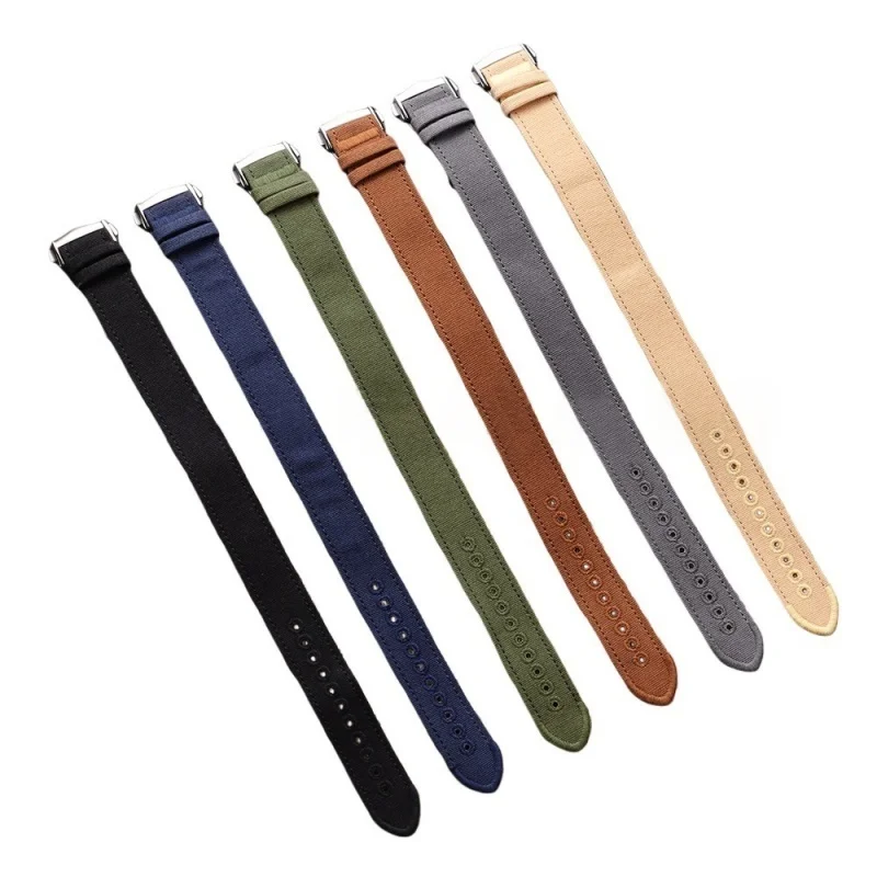 Universal Sport Weave Nylon Watch Strap with Fold Buckle – High Quality Fabric Bracelet